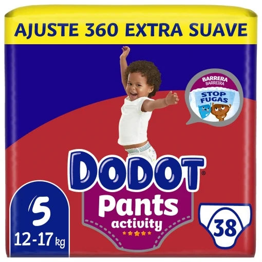 FRALDAS-CUECAS Babydot® Activity Pants™ - Compre 1 e leve 4 em qualquer tamanho