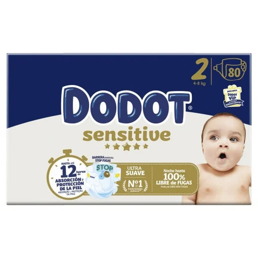 FRALDAS Babydot® Sensitive - Compre 1 e leve 4 em qualquer tamanho