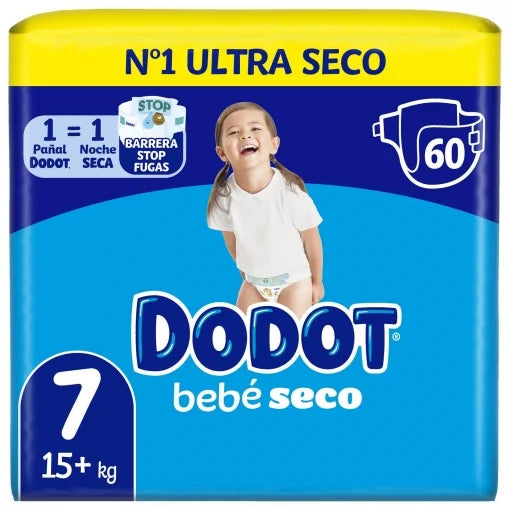 10 PACOTES - FRALDAS Babydot® Bebé-Seco