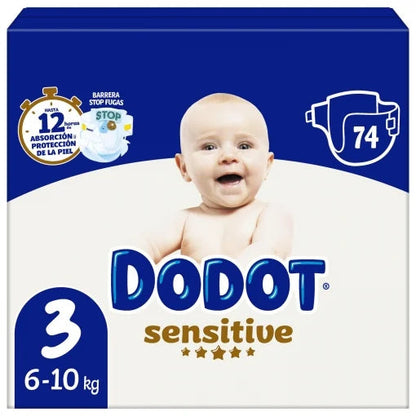 FRALDAS Babydot® Sensitive - Compre 1 e leve 4 em qualquer tamanho