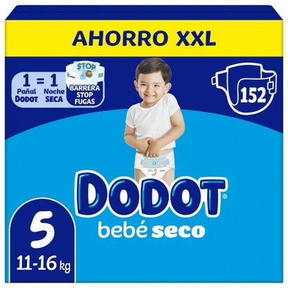 10 PACOTES - FRALDAS Babydot® Bebé-Seco