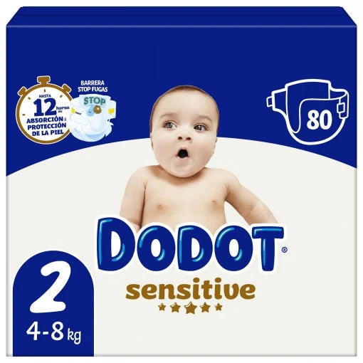 FRALDAS Babydot® Sensitive - Compre 1 e leve 4 em qualquer tamanho